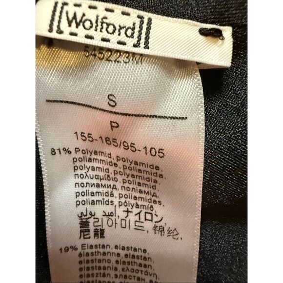 Wolford Women's Stretch Pull On High-Waisted Ankle Leggings Black Size Small - Picture 9 of 10